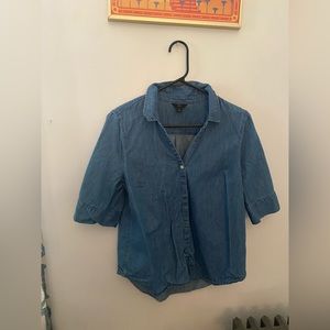 J Crew Chambray Top